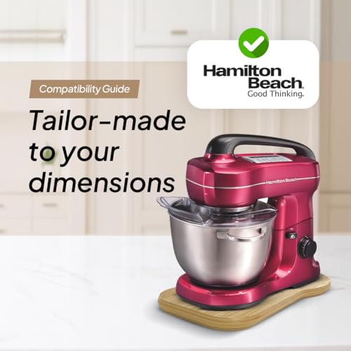 Elegant Sliding Tray (Natural / For Hamilton Beack 4 Qt Mixer)