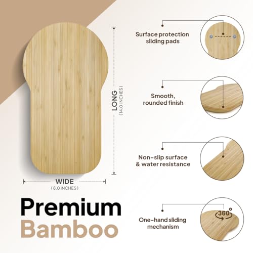 Elegant Sliding Tray (Natural / For Hamilton Beack 4 Qt Mixer)