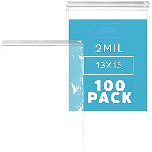 2 Gallon Zip Bags (13" x 15")