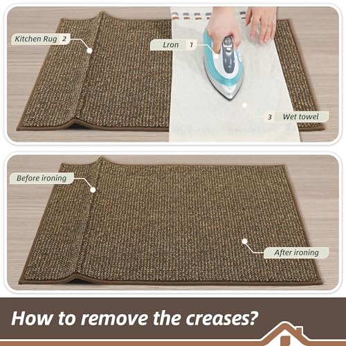 Kitchen Runner Rugs 20"x48" (Brown / 20" X 48" (Rectangular))