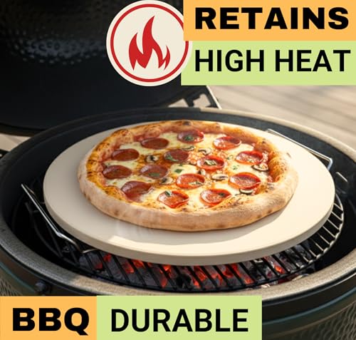 16 inch Baking Stone For Oven (16 inch Round Stone)