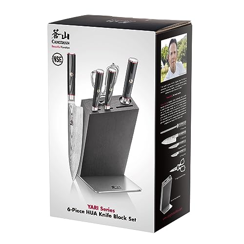 YARI Series HUA Knife Block Set (6-Piece)