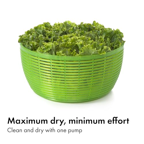 Good Grips 6.22 Qt Salad Spinner (Green / Large)