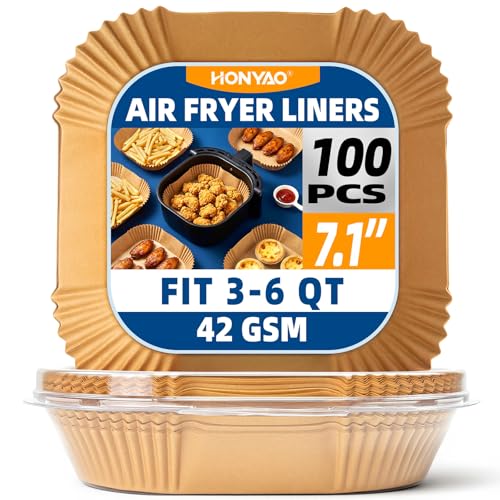 Air Fryer Paper Liners for 4 qt (7.1 inch)