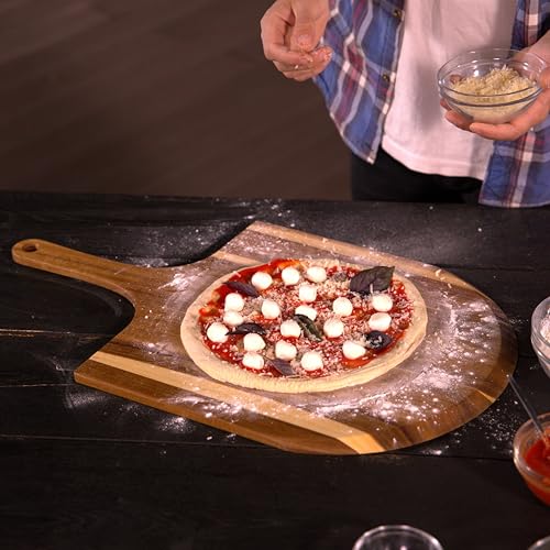 16 Inch Wooden Pizza Peel (Wood / 16 Inches)