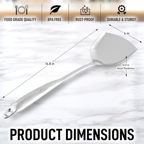 Stainless Steel Wok Spatula (Wok Spatula)