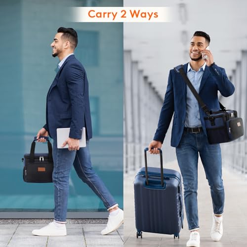Medium Lunch Bag (Black/Blue / Medium(9L))