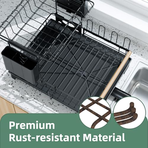 2 Tier Dish Rack with Drainboard (2 Tier)