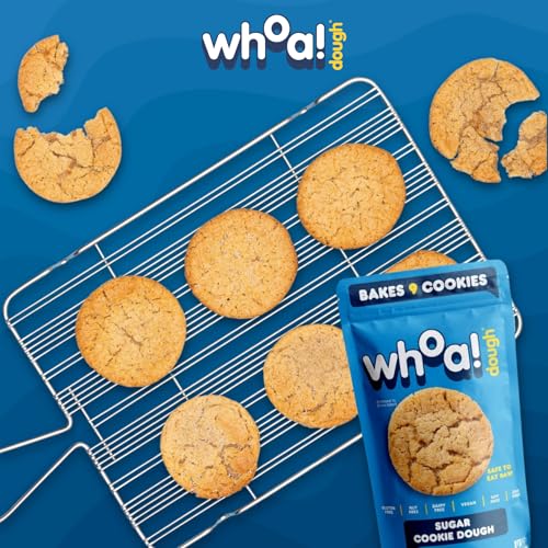Whoa Dough Ready to Bake Cookie Dough Sugar Cookie (6.9 Ounce (Pack of 12))