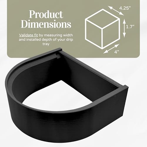 Drip Tray Mug (K-Mini 1.7 Inches Tall / Black)