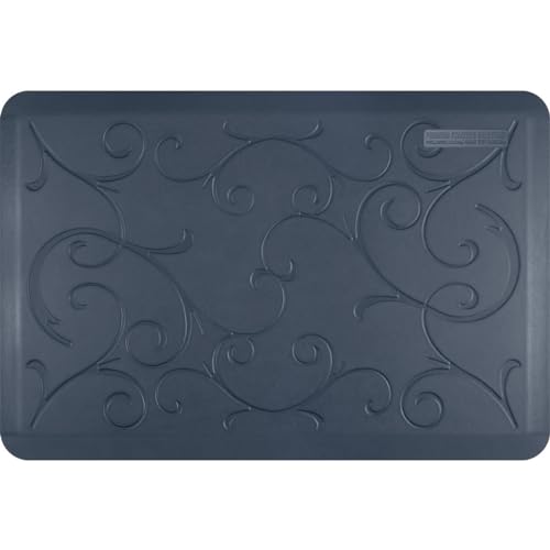 Bella Collection Anti (Lagoon / 36"L x 24"W x 0.75"Th)
