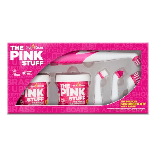 The Pink Stuff Miracle Paste & Electric Scrubber Kit