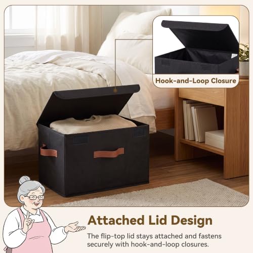 Memory Keepsake Storage Box (Black / Large)