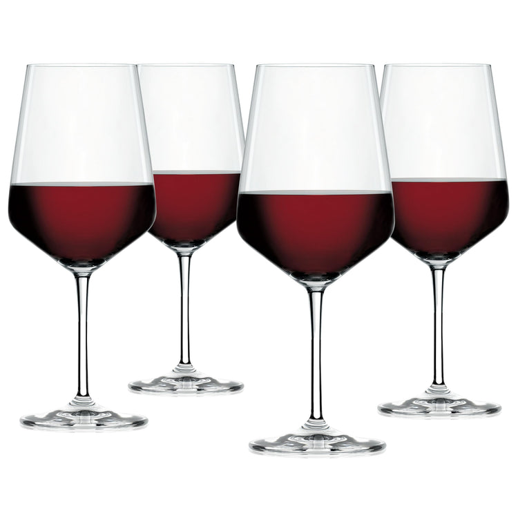 Style Red Wine Glasses Set of 4 (Red Wine Glasses)
