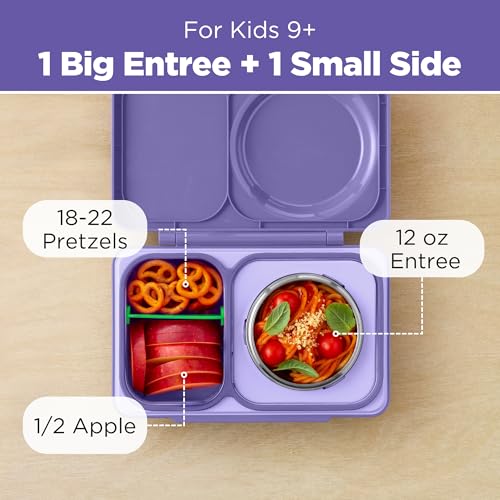 OmieBox UP Kids Insulated Bento Box (Galaxy Purple)