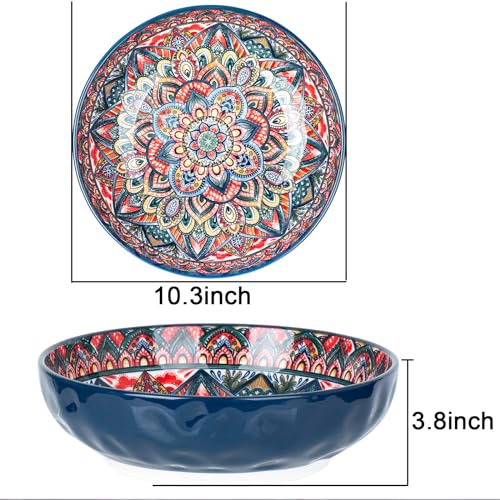 75 Oz Serving Bowls (blue blue)