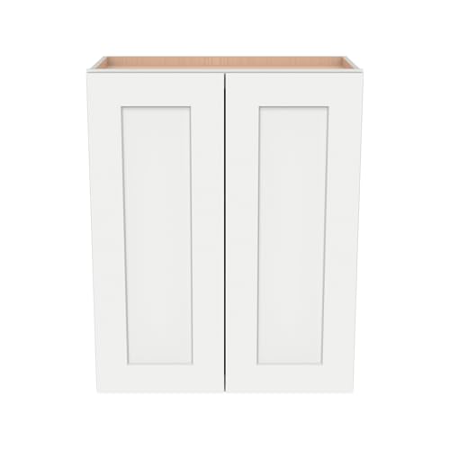 Wall Mounted Cabinet (Origami White / 39" W x 12" D x 42" H)