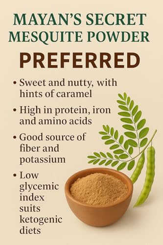 Mesquite Powder USDA Certified Non GMO (1 Pound (Pack of 1))