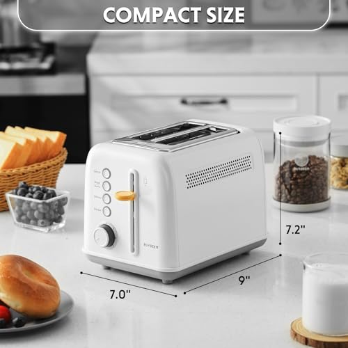 DT620 2 Slice Toaster (2-Slice / Arctic White)