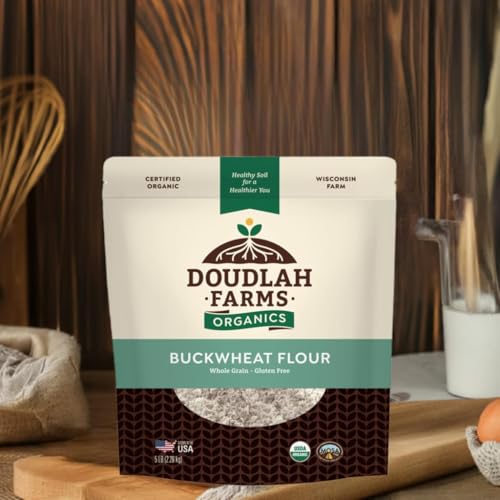 Organic Buckwheat Flour 5 lb (80 Ounce (Pack of 1))