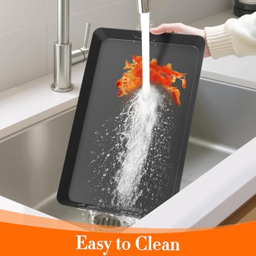 8 pcs Serving Tray for Entertaining (Black)