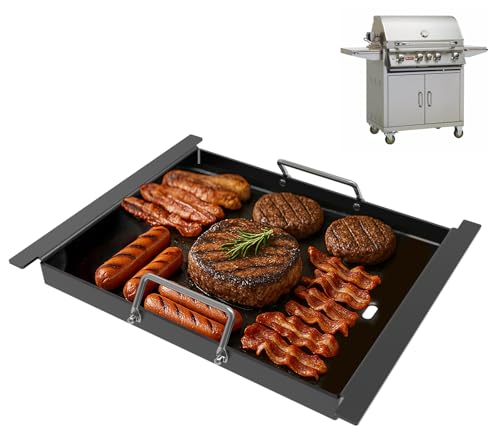 Half Size Griddle Insert for Bull Grill 4 Burner Angus 41628 47628 41629 (15" x 19.2" x 2")
