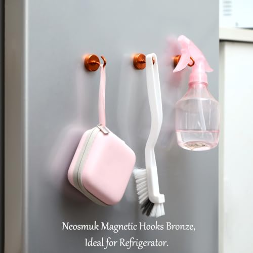 Magnetic Hooks (Bronze / 1.02 inches)