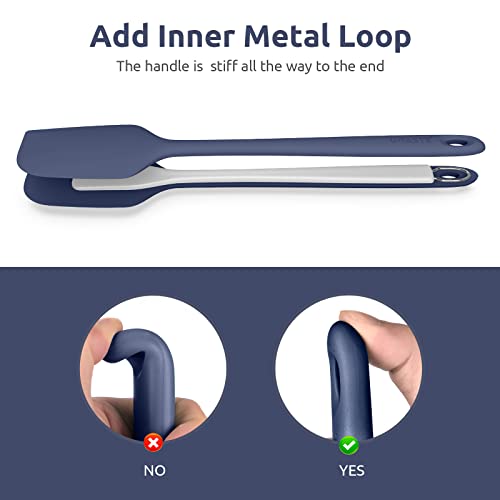 14in Extra Large Silicone Spatula (Midnight Blue / 14 in (extra large spatula))