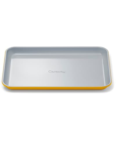 9x13" Non Stick Ceramic Small Baking Sheet (Marigold / Small 9" x 13")
