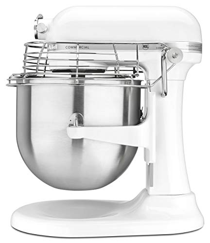 Commercial Series 8 Quart Bowl (With Bowl Guard / White)