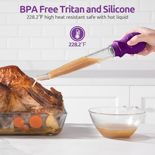 Turkey Baster for Cooking (Purple)