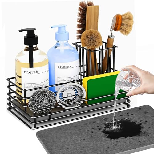 Kitchen Sink Caddy (Black / Large)
