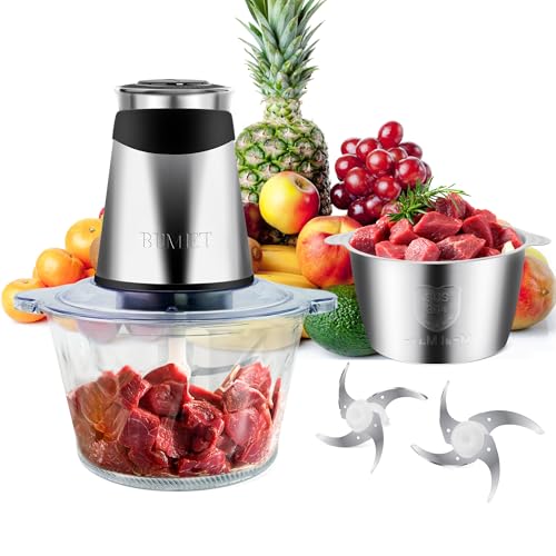 500W Meat Grinder 2×8 (2x8cup)