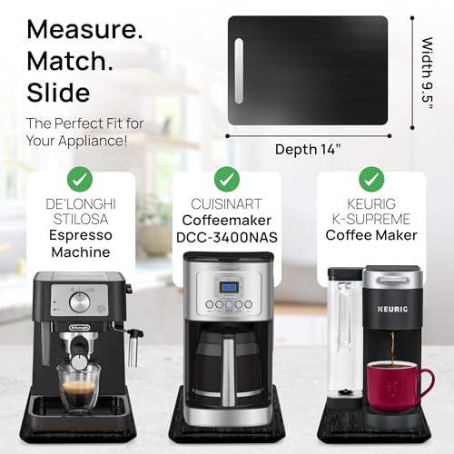 Appliance Slider (9.5”W x 14”D / Black)