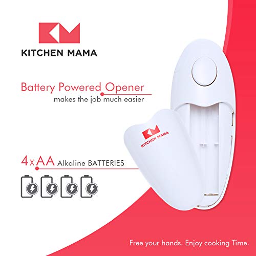 Auto Electric Can Opener (White)