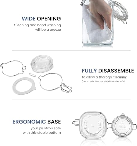 Fido Storage Glass Jar (1 Count)
