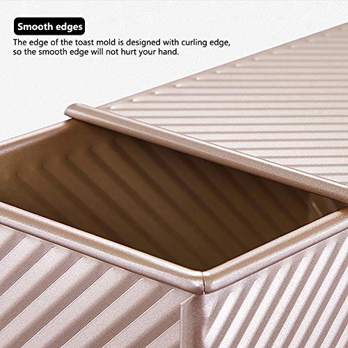 Pullman Loaf Pan with Lid (1 LB,1 PCS)