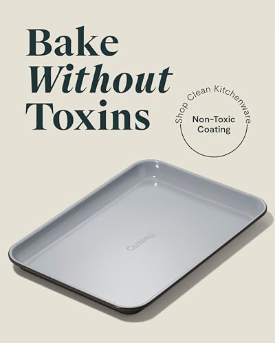 Non Stick Ceramic Small Baking Sheet Duo (Black / 2x Small 9" x 13")