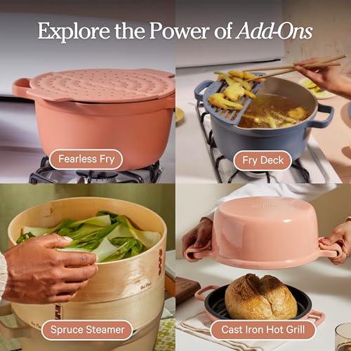 Perfect Pot 6.5 Qt Nonstick Ceramic Pot & Dutch Oven with Lid (6.5 Quarts / Sage)
