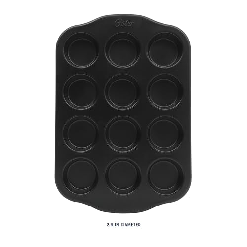 Teston 12 Cup Muffin Pan (12-Cup Muffin Pan / Matte Black)