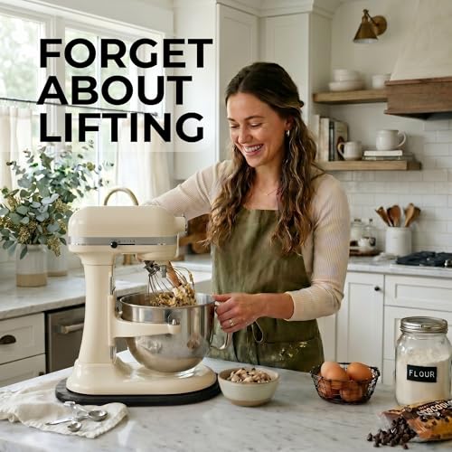 Mixer Slider Sliding Tray Compatible with KitchenAid (For 5.5 Qt Kitchenaid Mixer / Black)