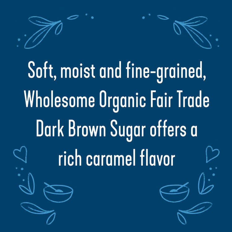 Fair Trade Organic Dark Brown Granulated Sugar (Dark Brown Sugar / 24 Ounce (Pack of 6))