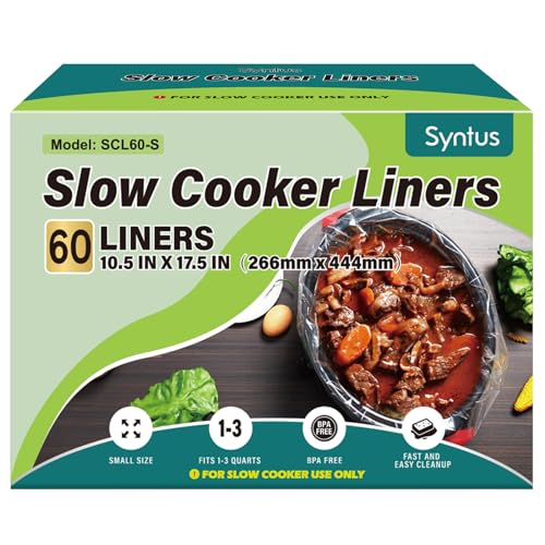 60 Slow Cooker Liners (10.5"x 17.5")