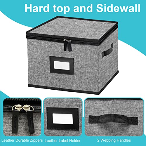 China Storage Containers (4 Pack Dish Storage Containers Quilted Hard Shell)