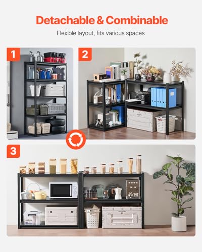 Storage Shelves (18" D x 40" W x 72" H)
