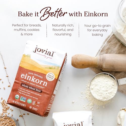 Organic Einkorn Whole Wheat Flour (32 Ounce (Pack of 3))