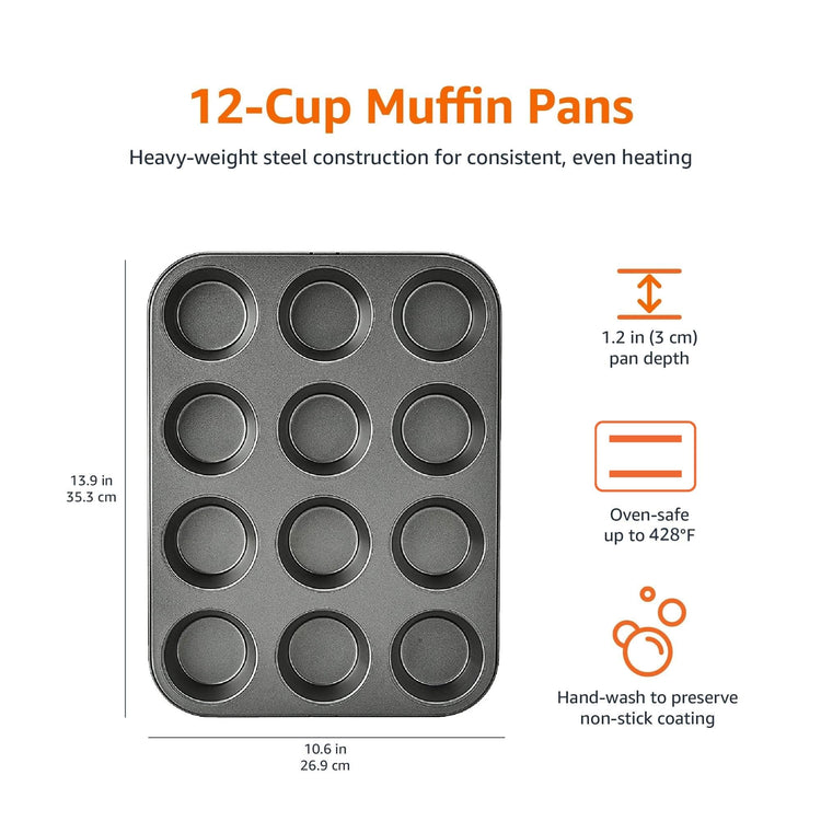 Nonstick Muffin Pan (13.9x10.55x1.22")