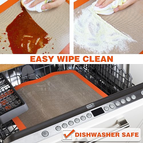 Best German Silicone Baking Mat (Standard Baking Mat / 19.5"L x 13.5"W)