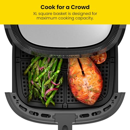 Easy View Air Fryer (8.0 Quarts / Stainless steel)