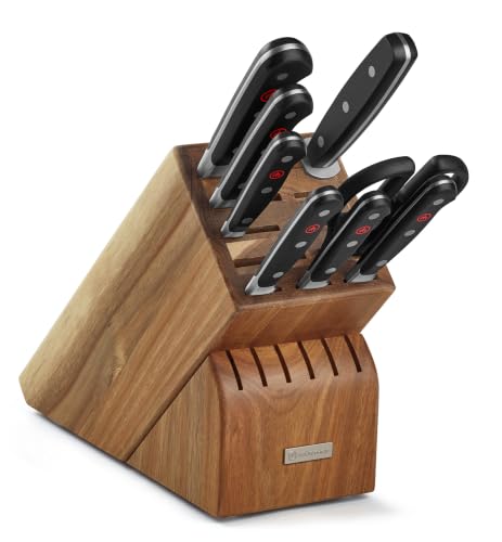 Classic 9 Piece Knife Block Set (9-Piece / Knife Block Set)